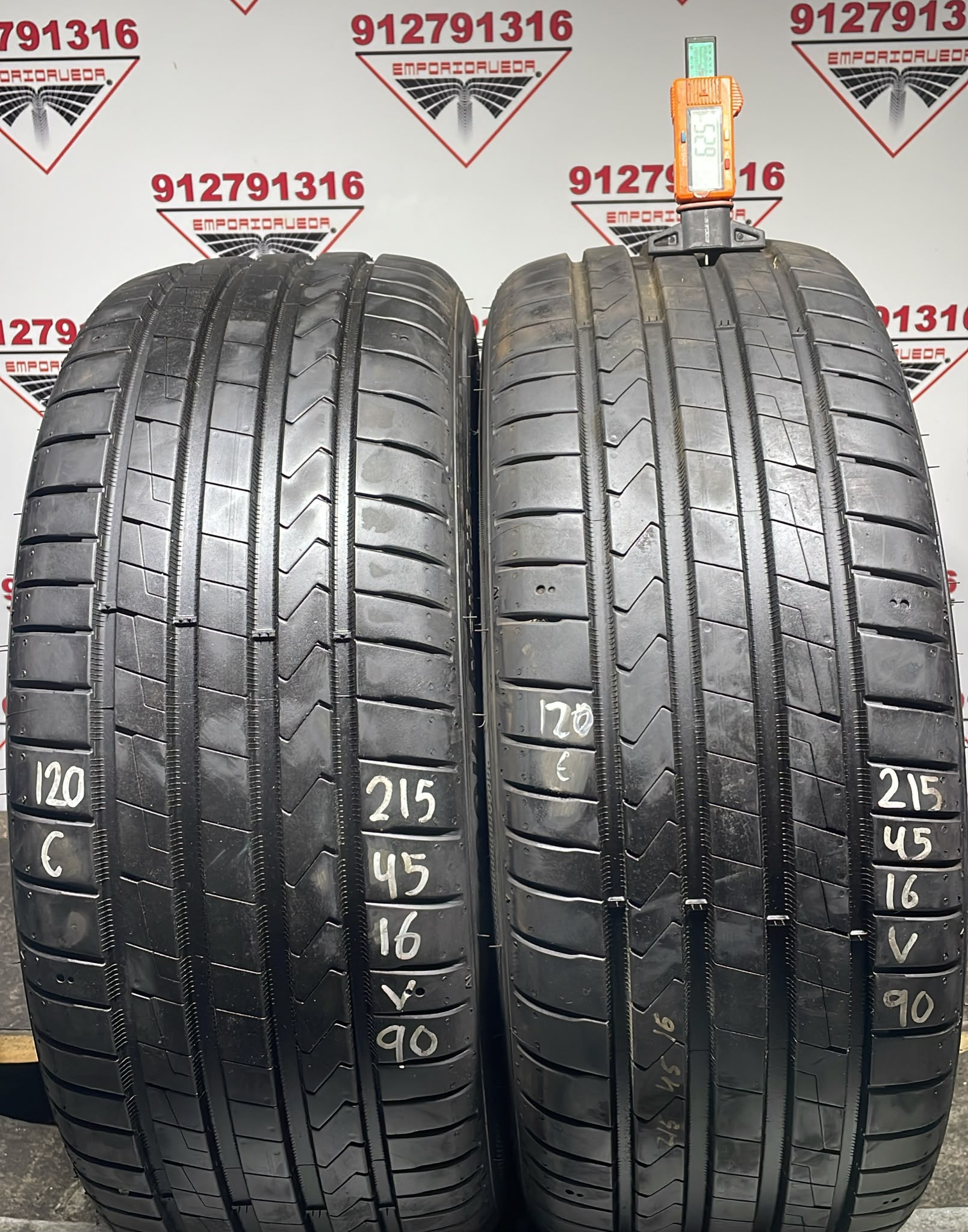 HANKOOK VENTUS PRIME 4 USADO  215/45 R16 90 V